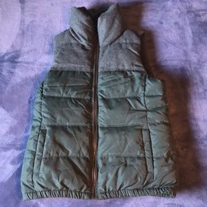 Tree Green Puffy Vest